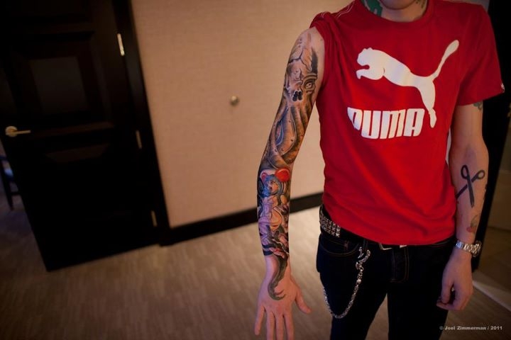 Deadmau5’s Epic/Insane New Tattoo.