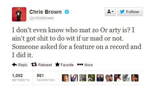 Chris Brown And Will I Am Rip Off Arty And Mat Zo